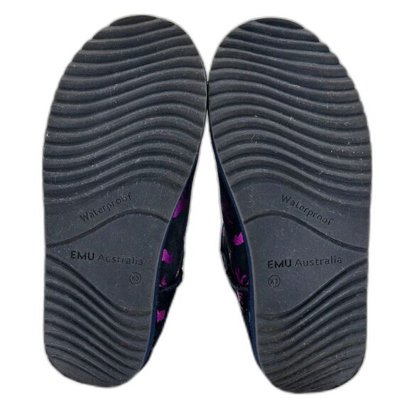 EMU Australia Girls Boots Sz K3 Rainbow Unicorn Brumby Mid-calf Serpa Lining - Picture 4 of 11